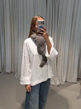 INTI Falie Knitted Scarf - Carbon