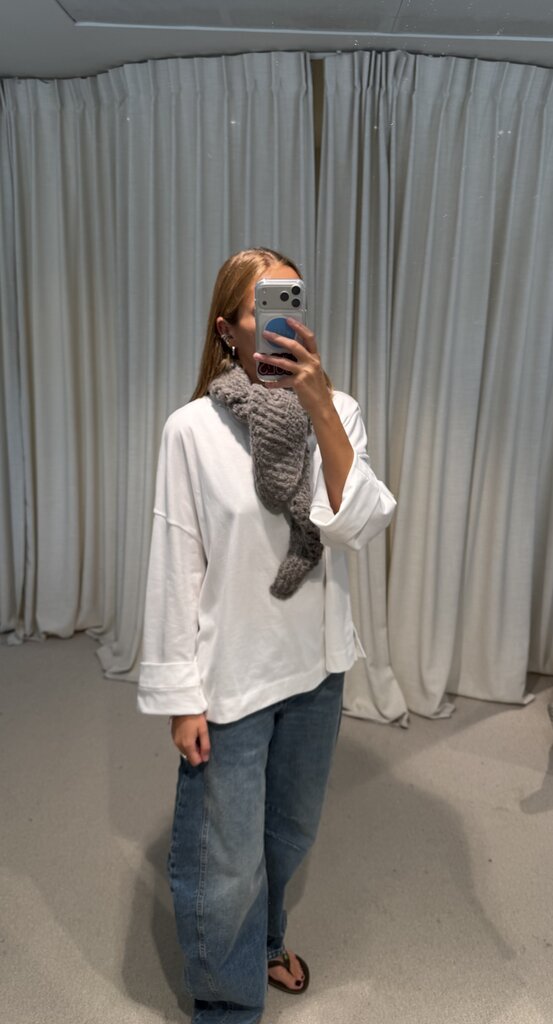 INTI Falie Knitted Scarf - Carbon