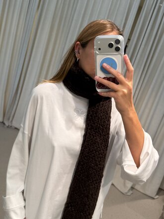 INTI Ojal Knitted Scarf - Nuez