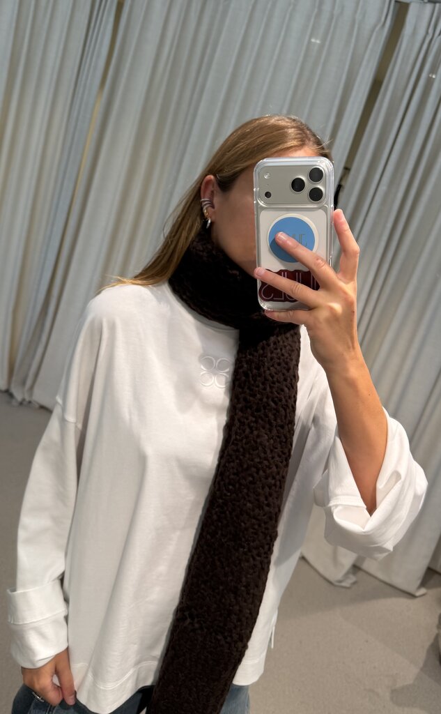 INTI Ojal Knitted Scarf - Nuez