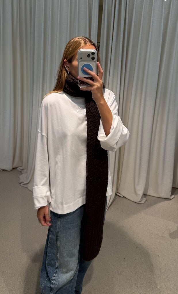 INTI Ojal Knitted Scarf - Nuez