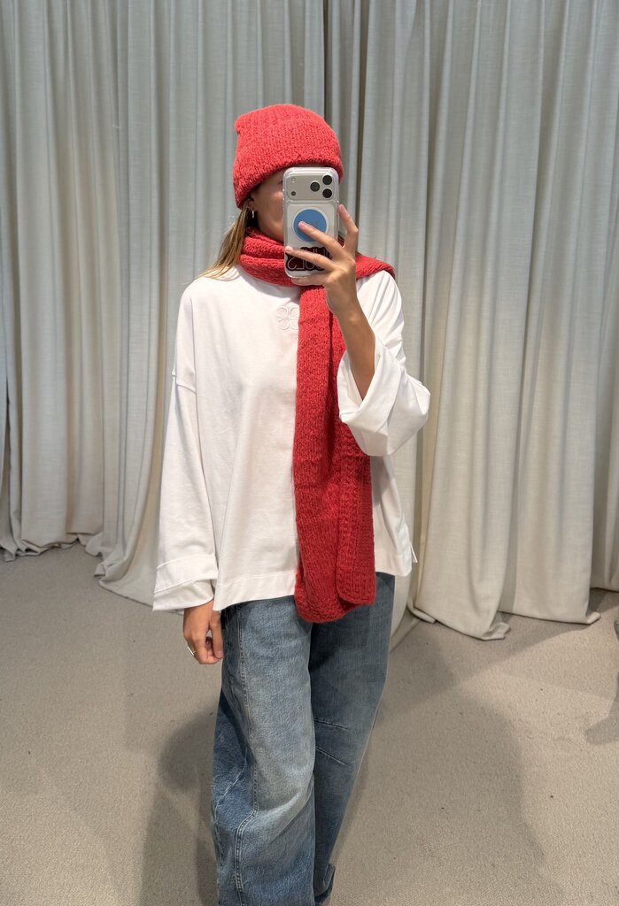 INTI Bufanda Simple Scarf - Fresa