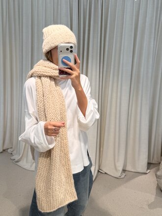 INTI Medellin Hat Knitted - Marfil