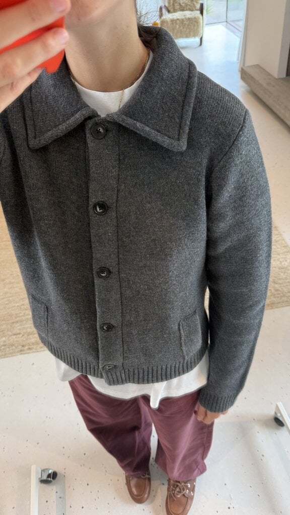 Rae Knitted Cardigan - Korat