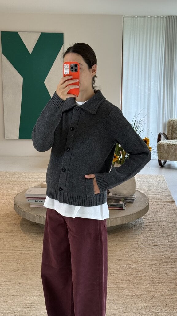 Rae Knitted Cardigan - Korat