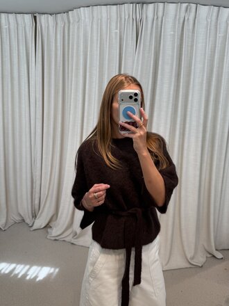 No Man's Land Mohair Sweater - Espresso