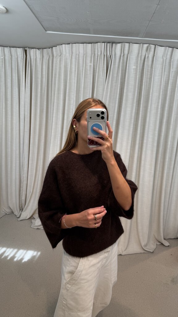 No Man's Land Mohair Sweater - Espresso