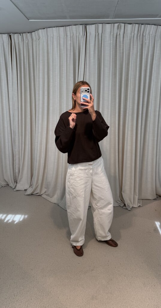 No Man's Land Knitted Sweater - Espresso