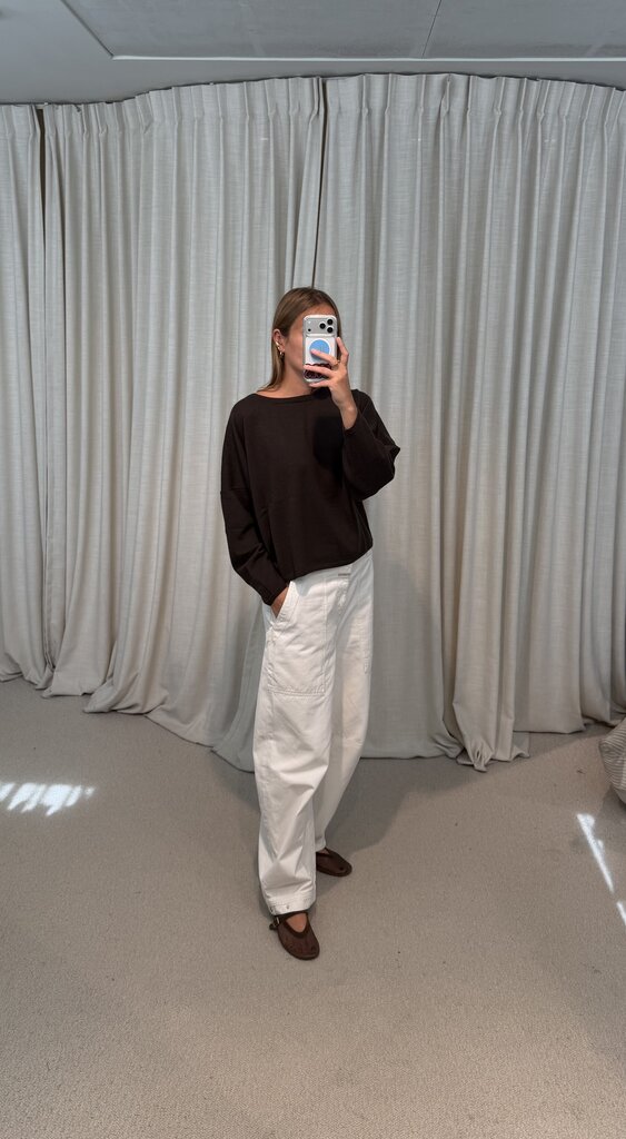 No Man's Land Knitted Sweater - Espresso