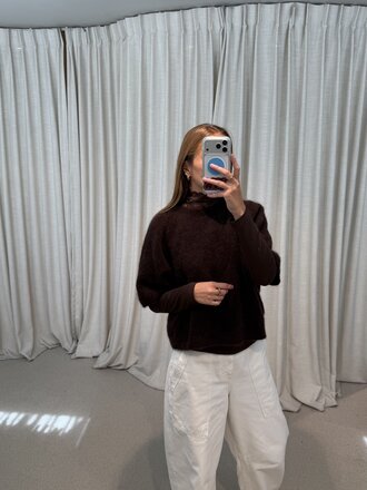 No Man's Land Longsleeve PA Top - Espresso