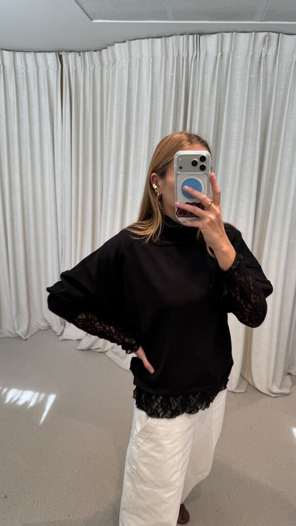 No Man's Land Longsleeve PA Top - Core Black