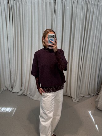 No Man's Land Longsleeve PA Top - Grape