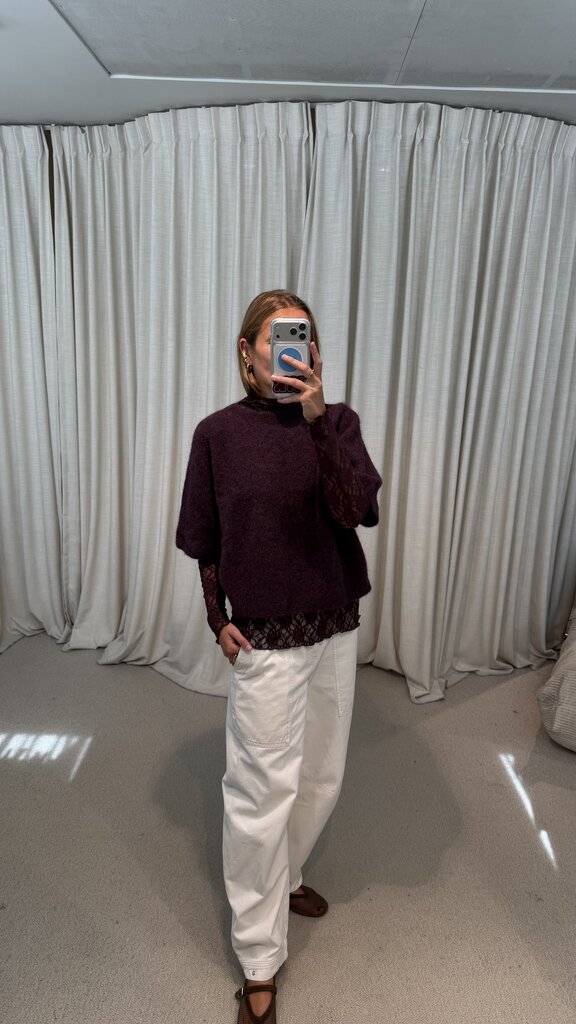 No Man's Land Longsleeve PA Top - Grape