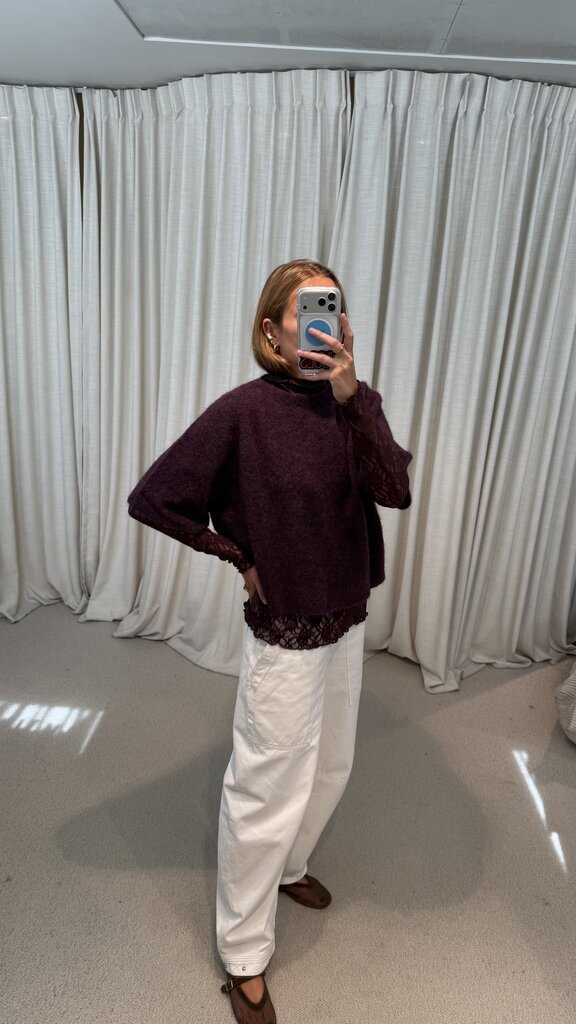 No Man's Land Longsleeve PA Top - Grape
