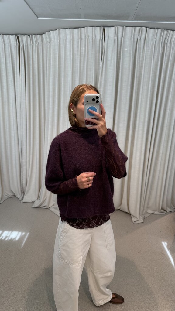No Man's Land Longsleeve PA Top - Grape