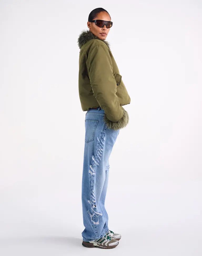 Stieglitz Nora Bomber Jacket - Green