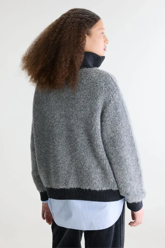 Bellerose Dooh Knitwear - Mid Grey