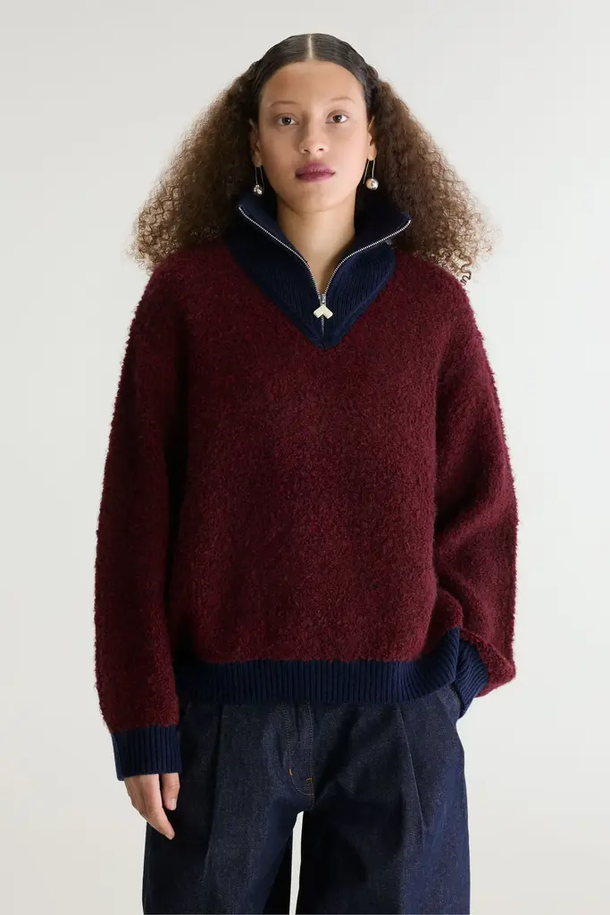 Bellerose Dooh Knitwear - Wine