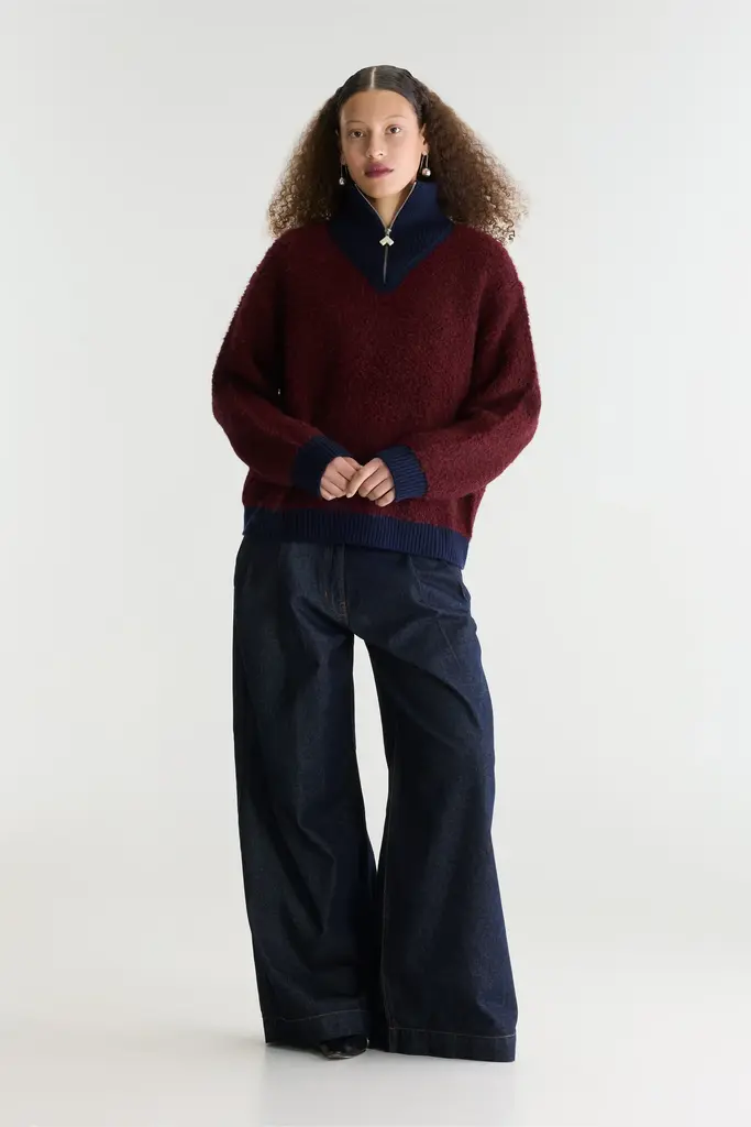 Bellerose Dooh Knitwear - Wine