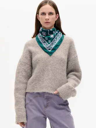 Baum und Pferdgarten Leah Scarf - Green Pink