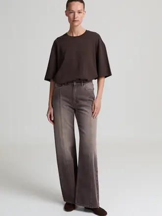 Liv The Label Joey Jeans - Brown/Chestnut