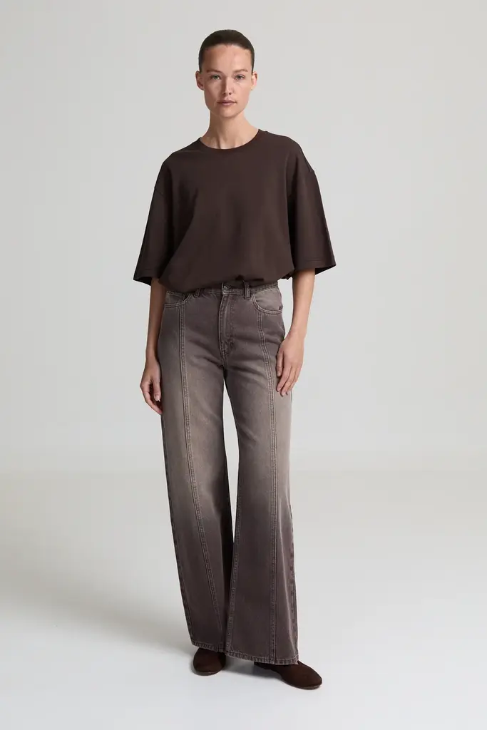 Liv The Label Joey Jeans - Brown/Chestnut