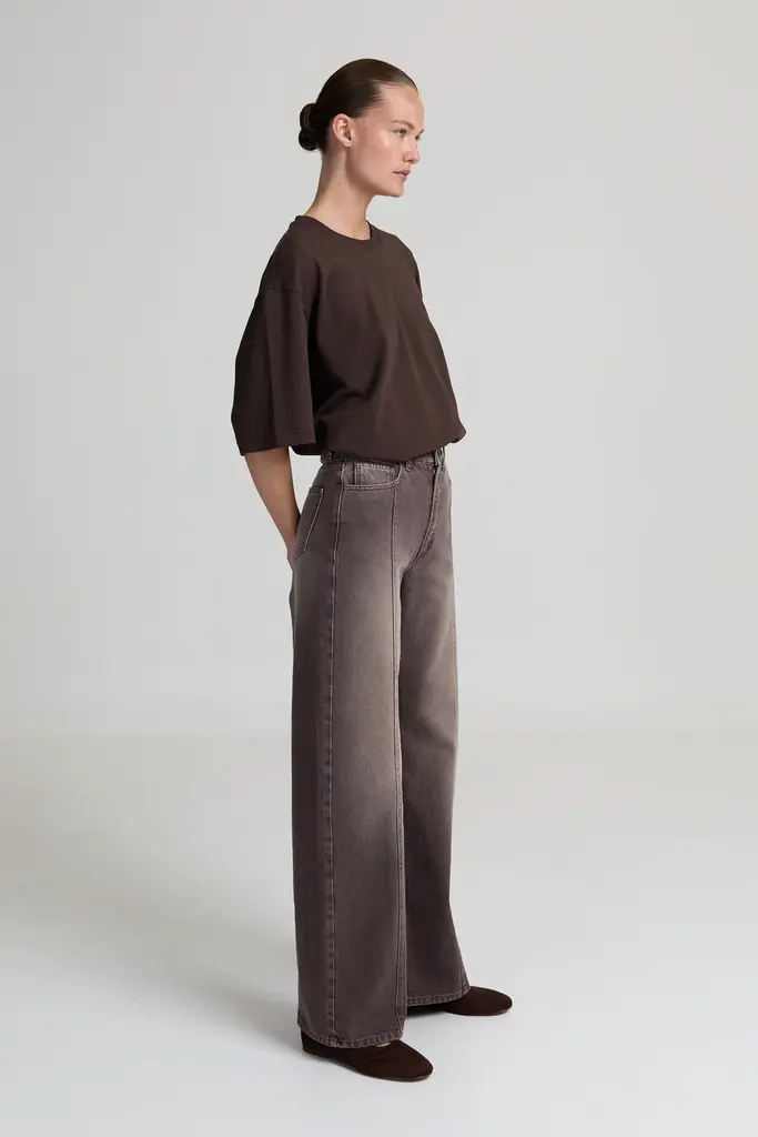 Liv The Label Joey Jeans - Brown/Chestnut