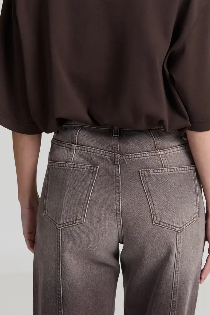 Liv The Label Joey Jeans - Brown/Chestnut