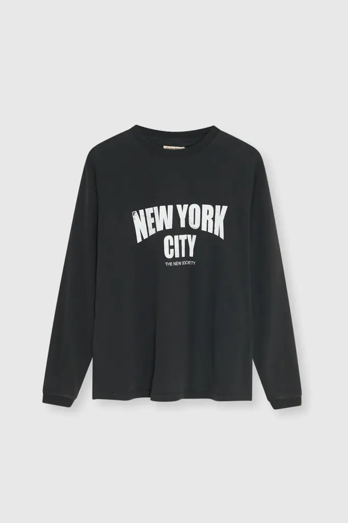 The New Society Kay T-shirt - Moonless Night