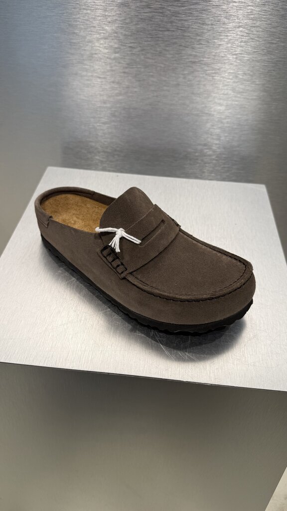 Birkenstock Naples Wrapped - Concrete Gray