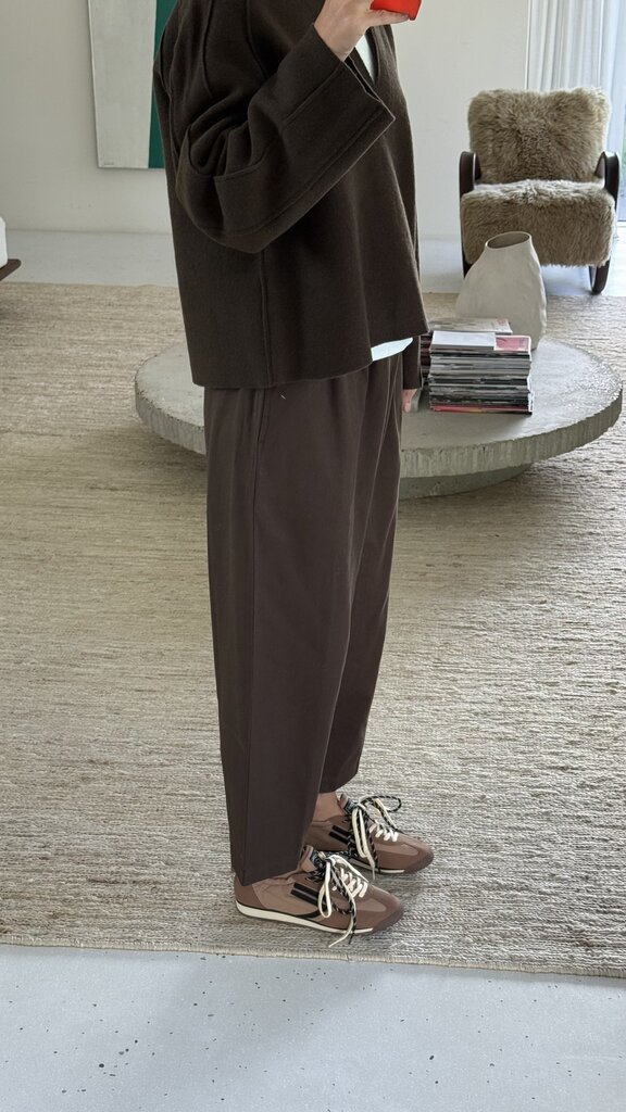 Anne-mi Flora Barrel Pants - Demitasse