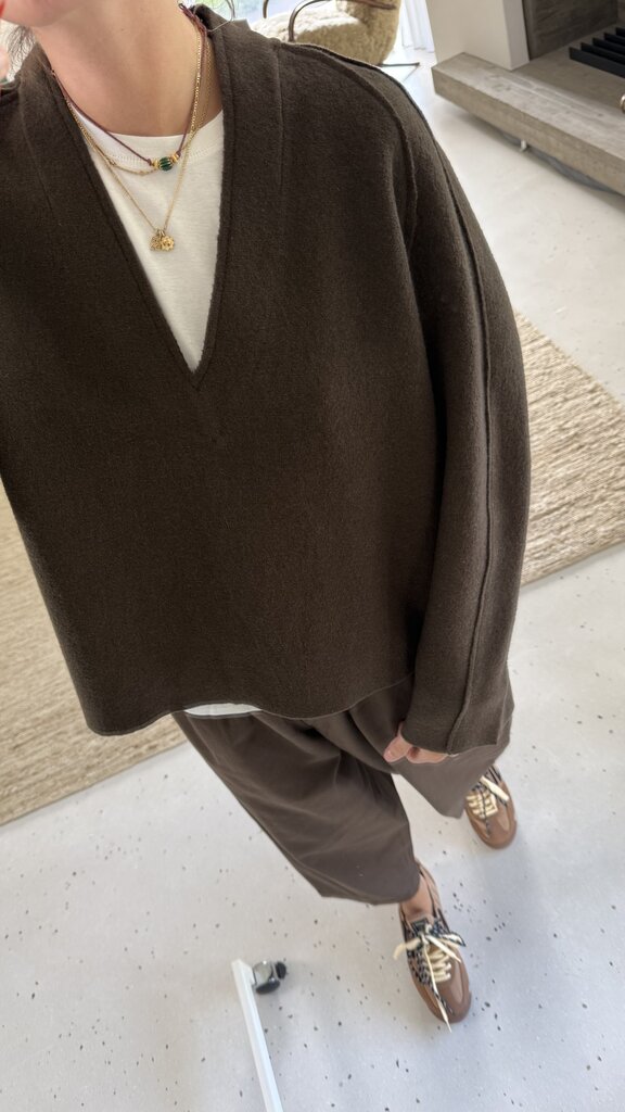 Anne-mi Ea Ls Knit Jumper - Demitasse