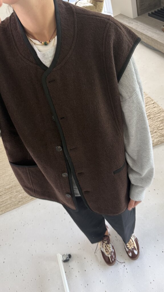 Anne-mi Hill Waistcoat - Demitasse