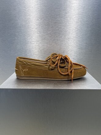 Posa Boat loafer - Prairie suede - Camel