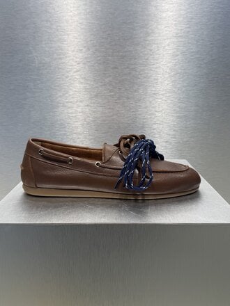 Posa Boat loafer - Soft leather - Walnut