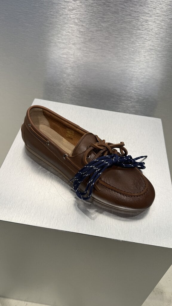 Posa Boat loafer - Soft leather - Walnut