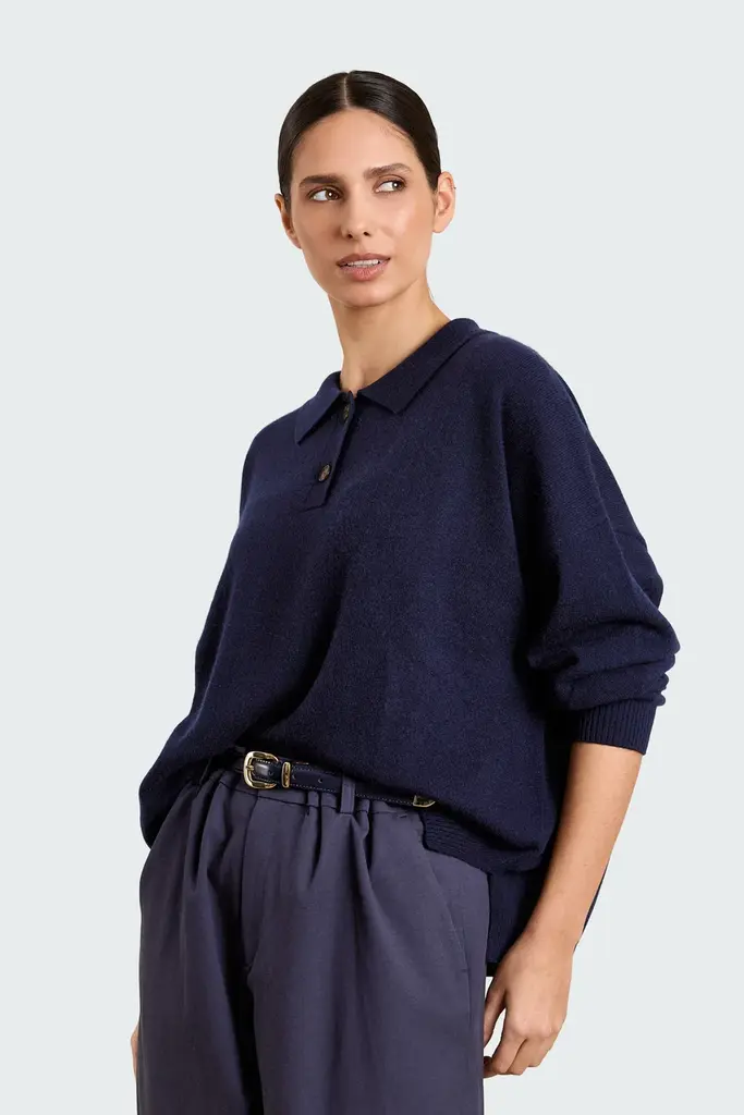 Studio Clique Stacy Polo - Navy