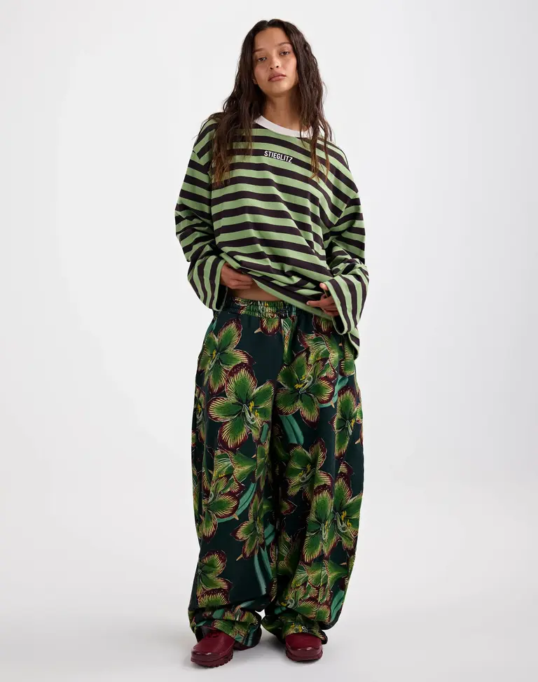 Stieglitz Donna Wide Skate Longsleeve - Green