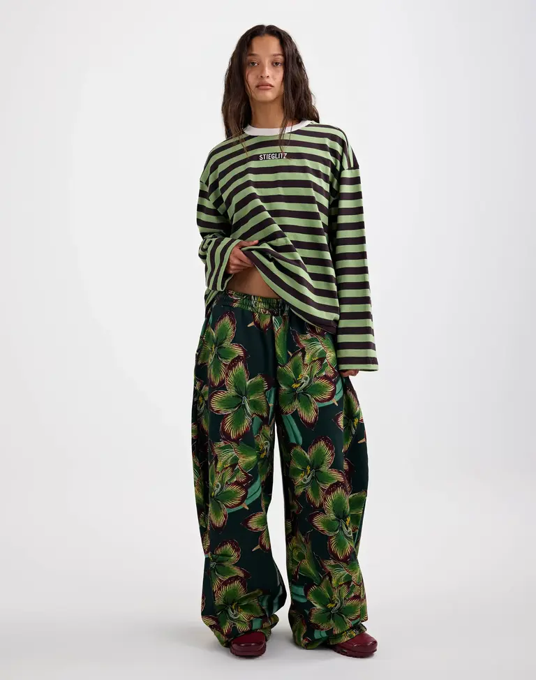 Stieglitz Donna Wide Skate Longsleeve - Green
