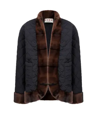 AVDW Midori Short Reversible Jacket - Khaki