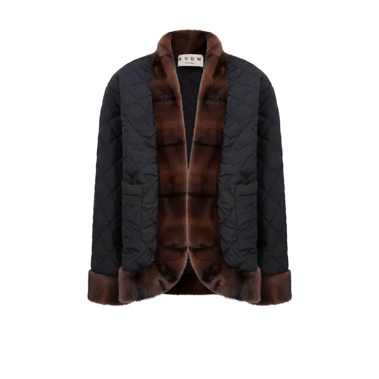 AVDW Midori Short Reversible Jacket - Khaki