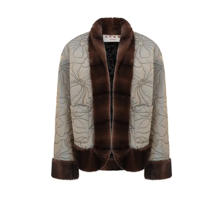 AVDW Midori Short Reversible Jacket - Khaki