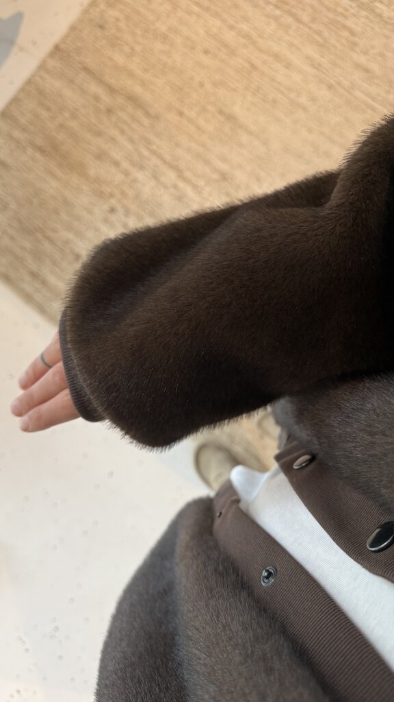 JOHNY Luna Vest - Faux Fur Brown