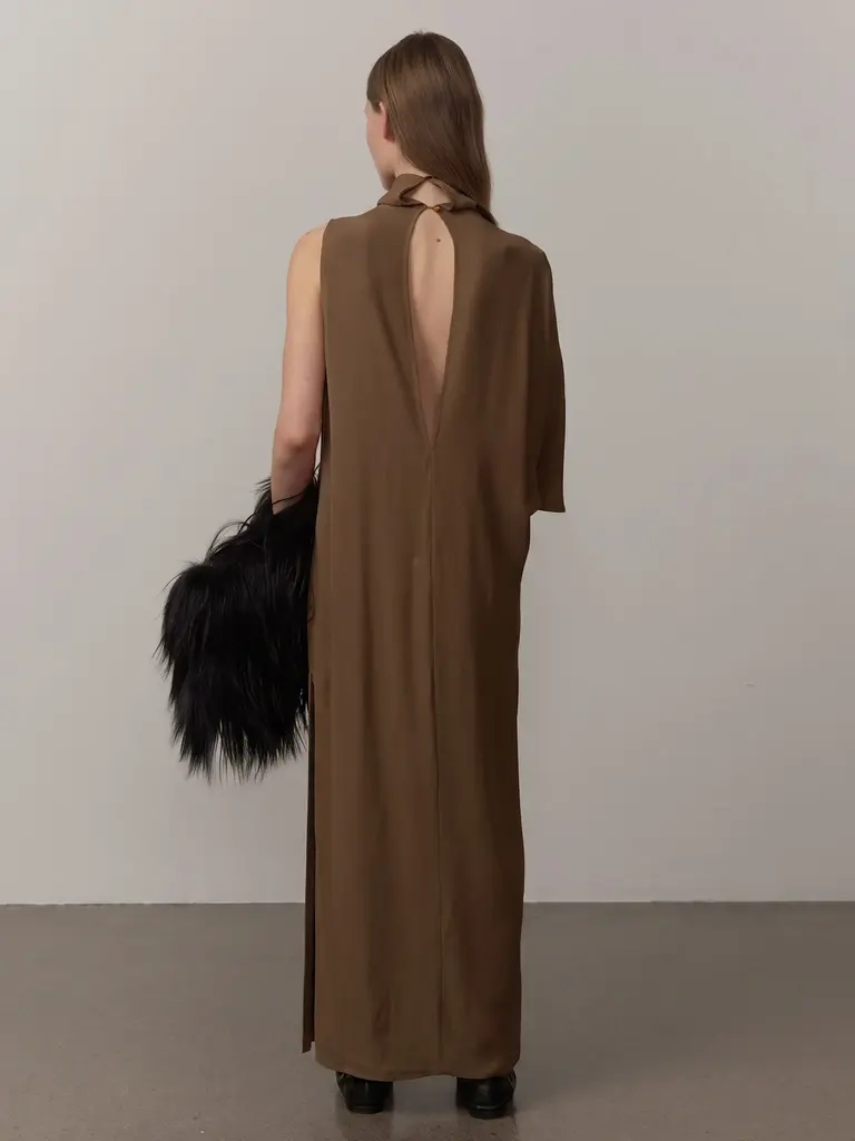 Birgitte Herskind Ruben Dress - Dark Khaki