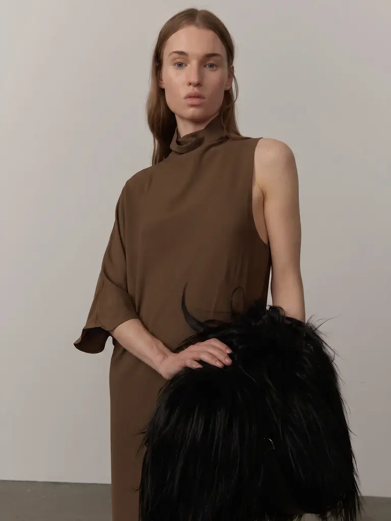 Birgitte Herskind Ruben Dress - Dark Khaki
