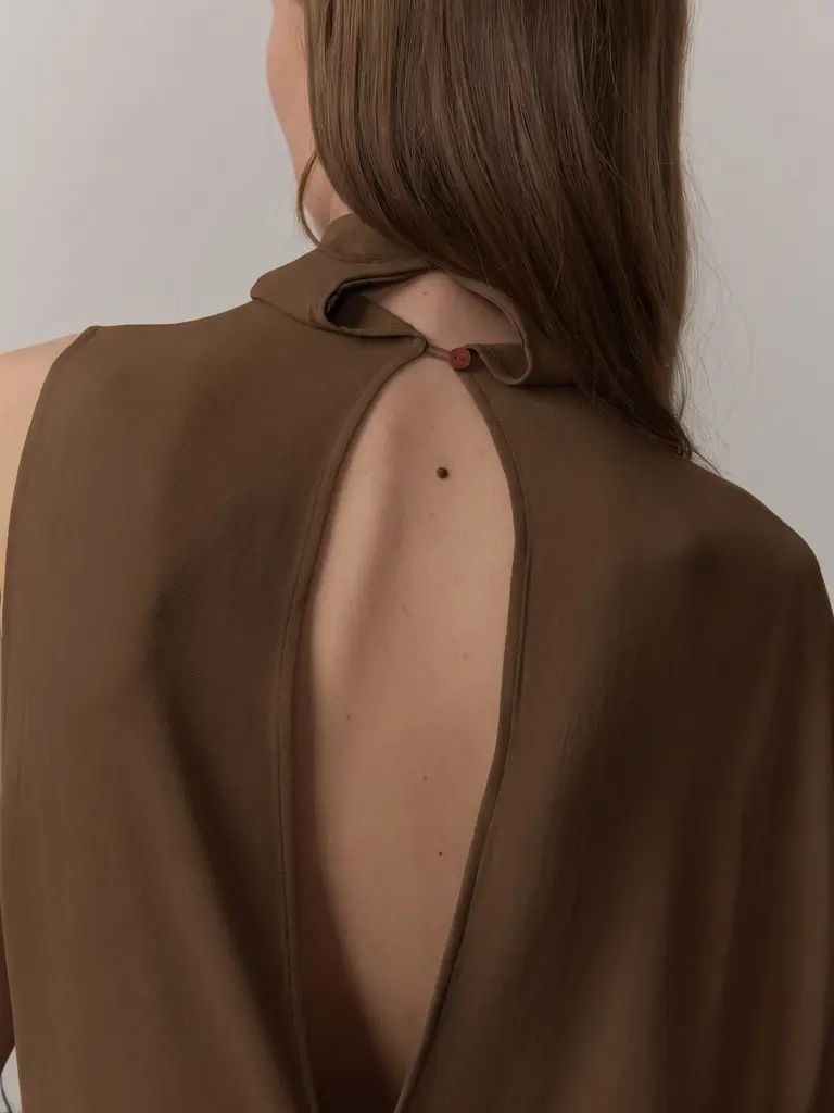 Birgitte Herskind Ruben Dress - Dark Khaki