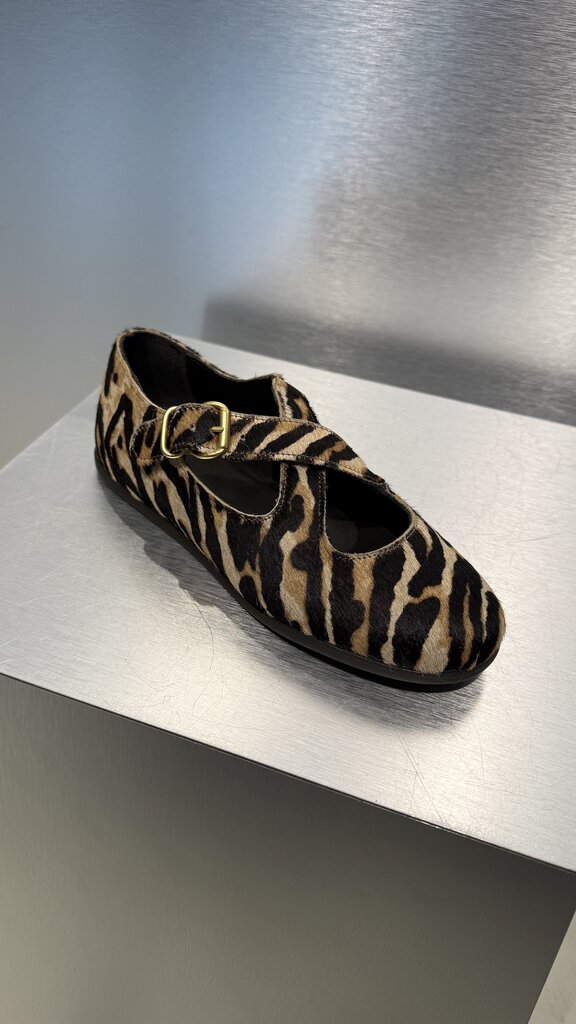 Posa Monte Carlo Ballet Flats - Zebra
