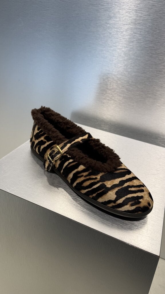Posa St. Moritz Ballet Flats - Zebra