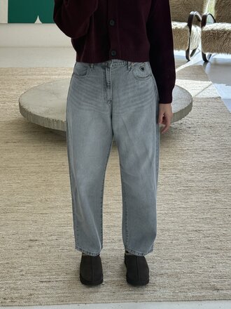 Lois Globe Jeans  - Grey stone