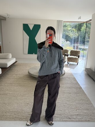 AMANDINE Olga Pants - Bordeaux